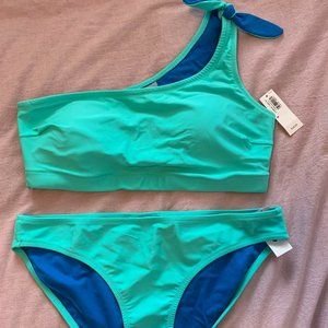 One Shoulder Bikini Set
